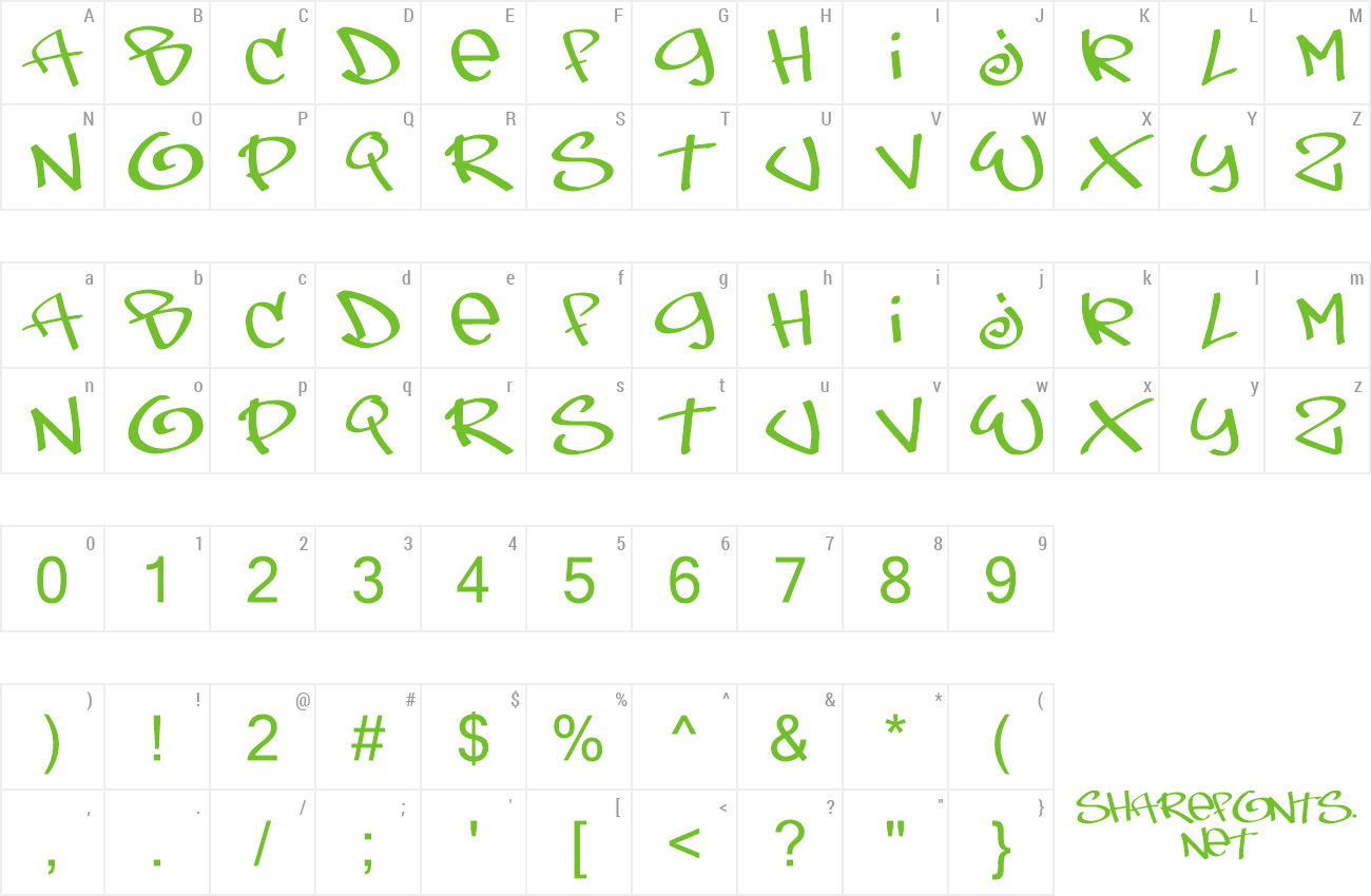 Font Tags Xtreme preview