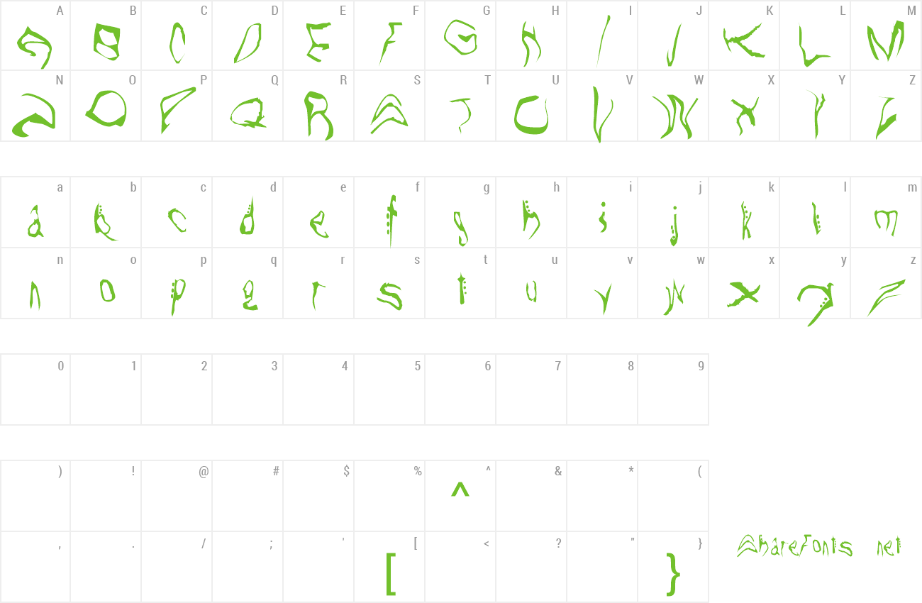 Font Willo the Wisp preview