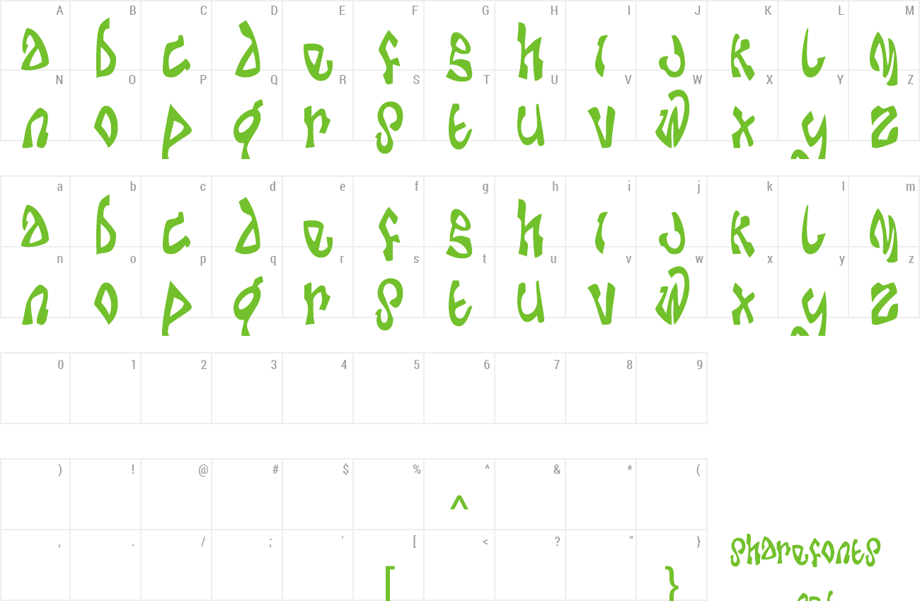 Font Da Bomb preview