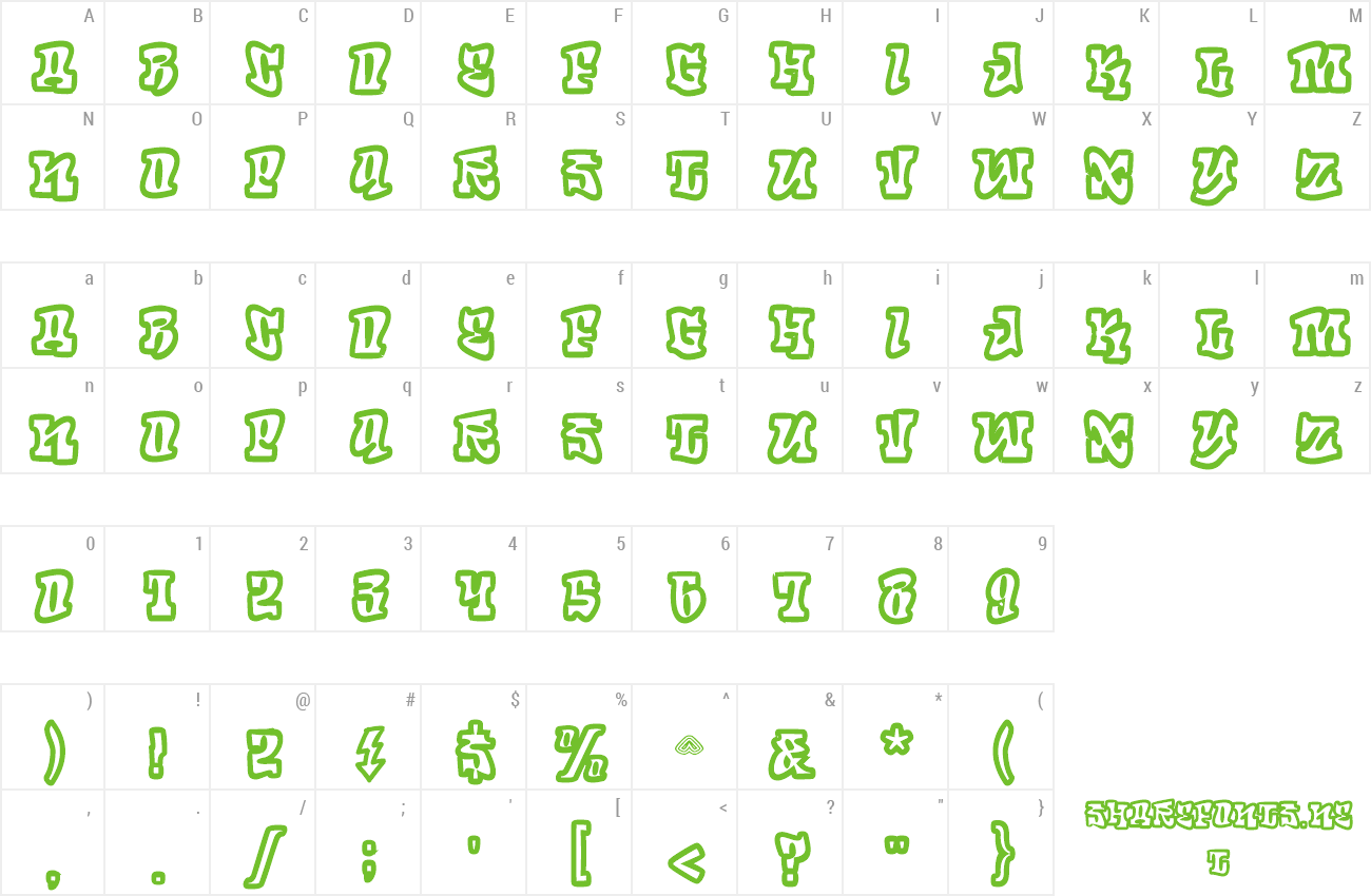 Font RoteFlora preview