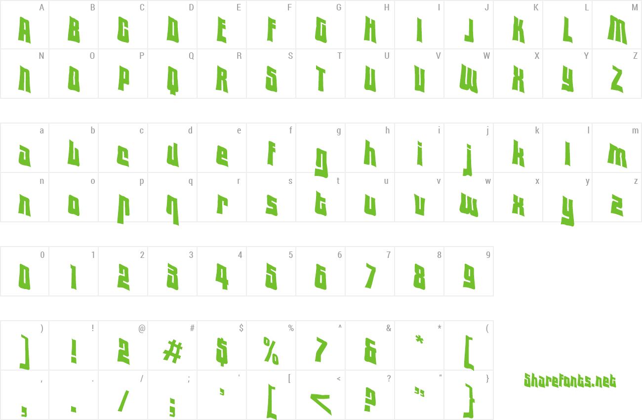 Font VTC Lo-Down preview