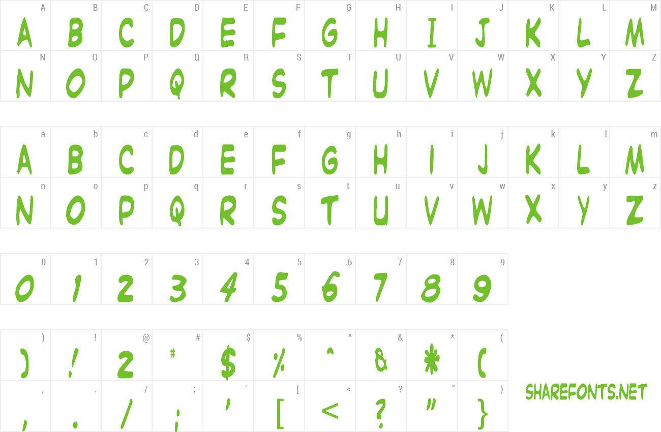 Font Witzworx preview