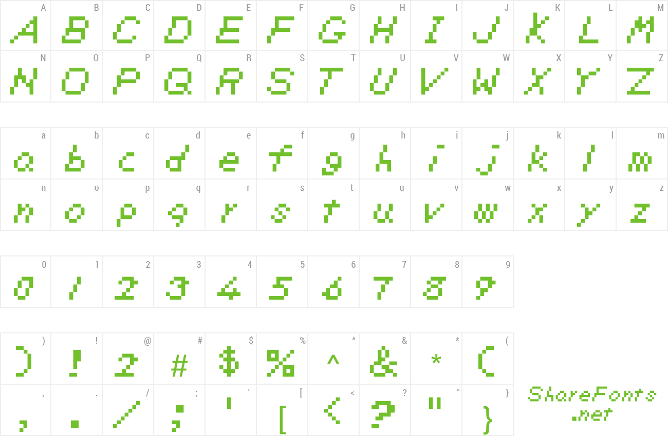 Font SMB Deluxe preview