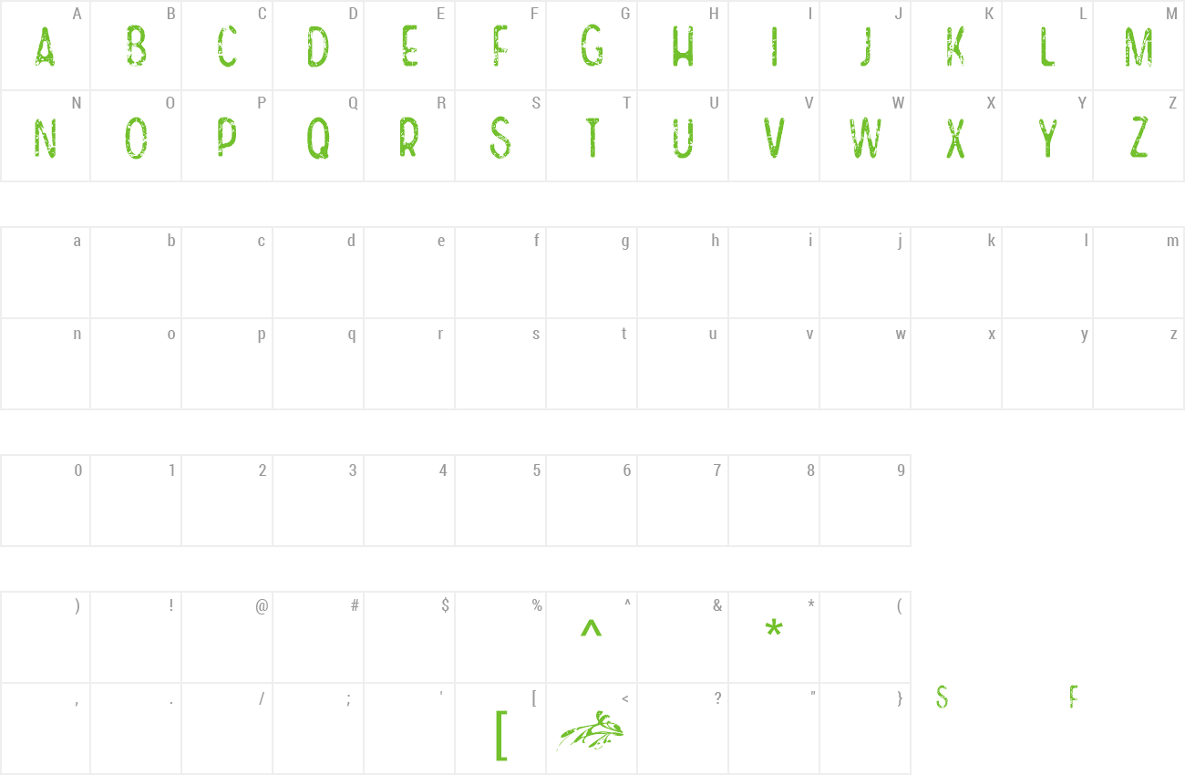 Font CF Same Old Story preview