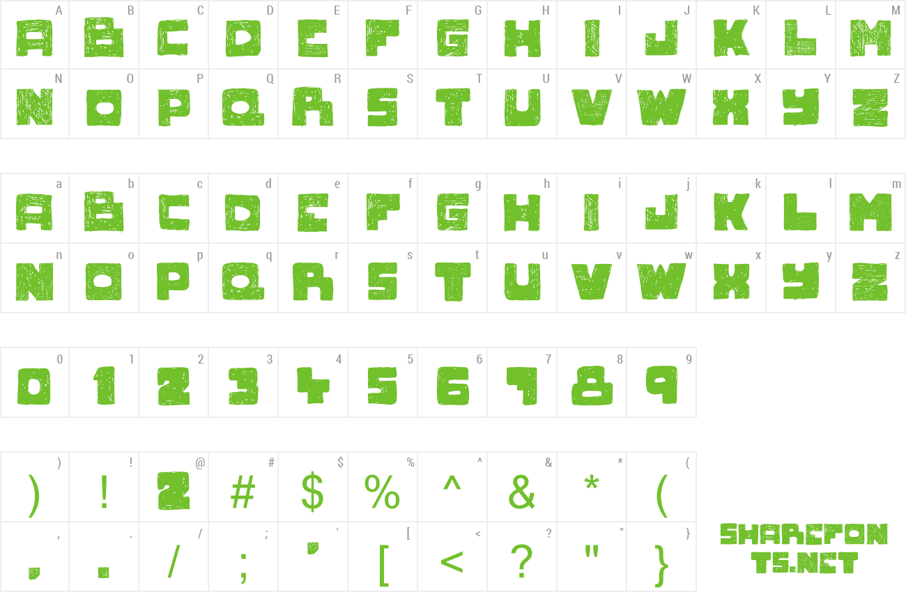 Font Novlang preview