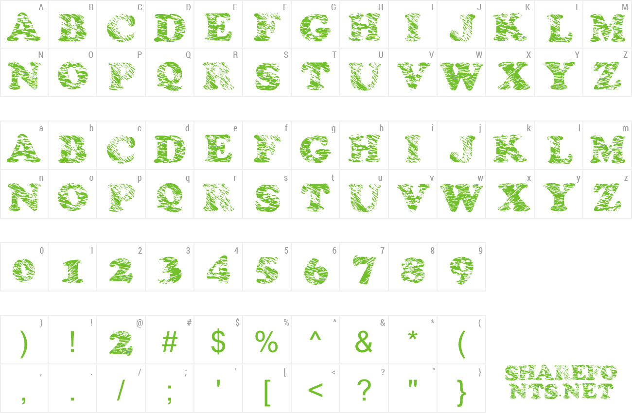 Font stormtime preview