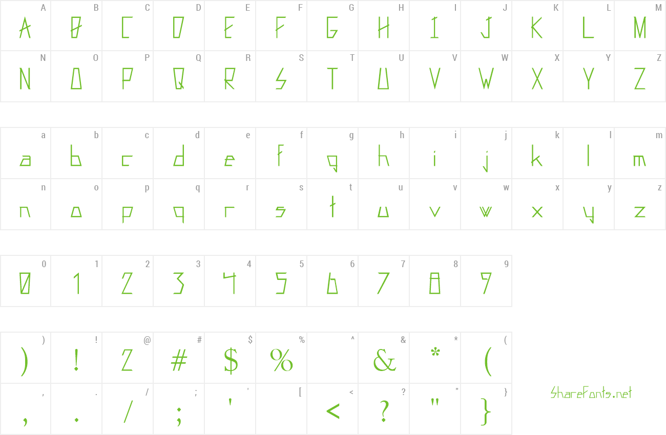 Font Fixxed preview