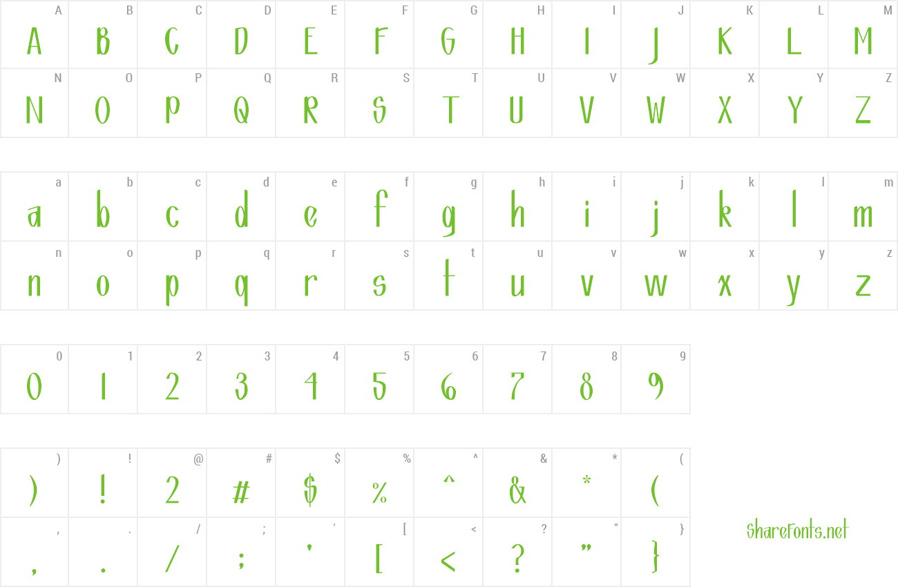Font Fountain preview
