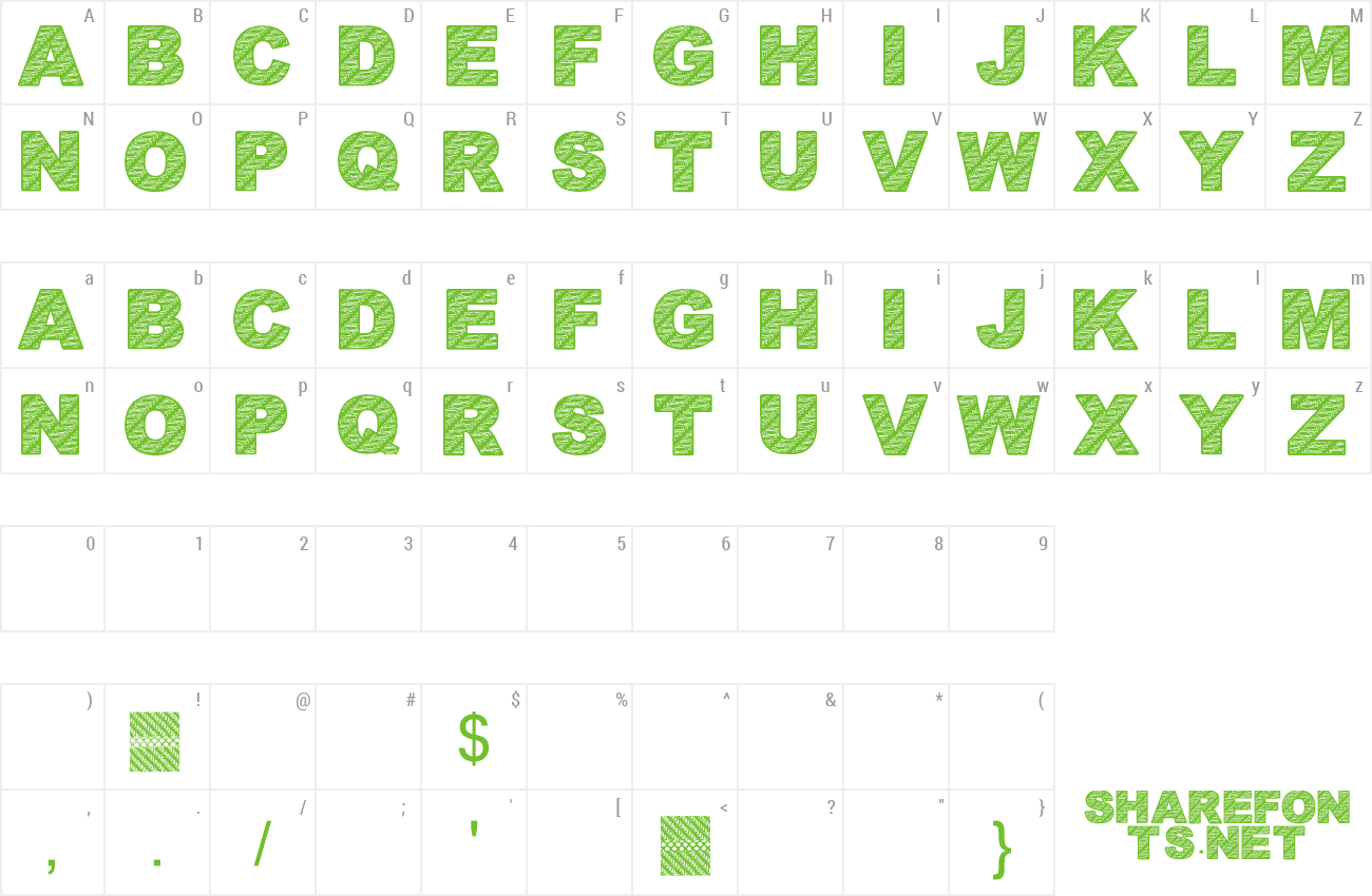 Font BatikFont1 preview