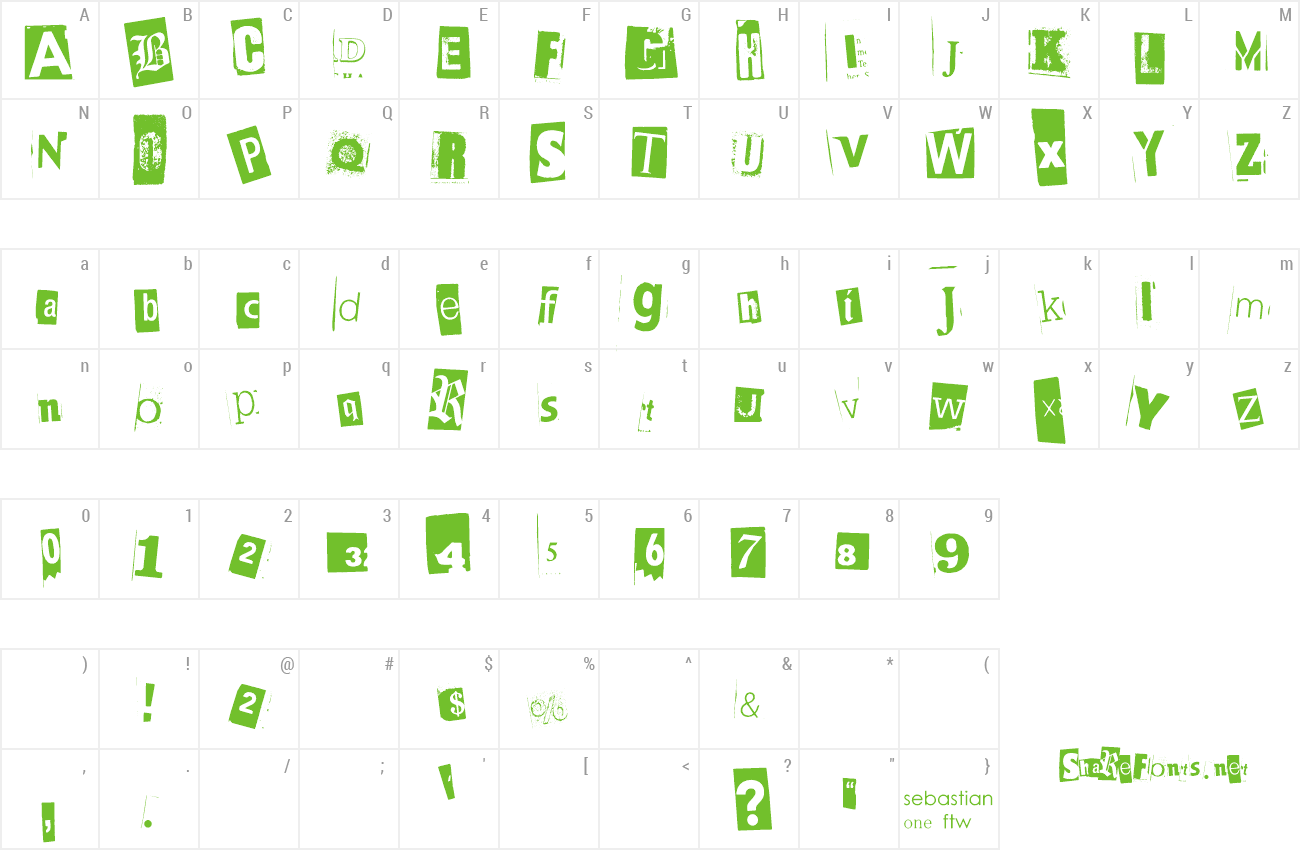 Font BlackCasper preview