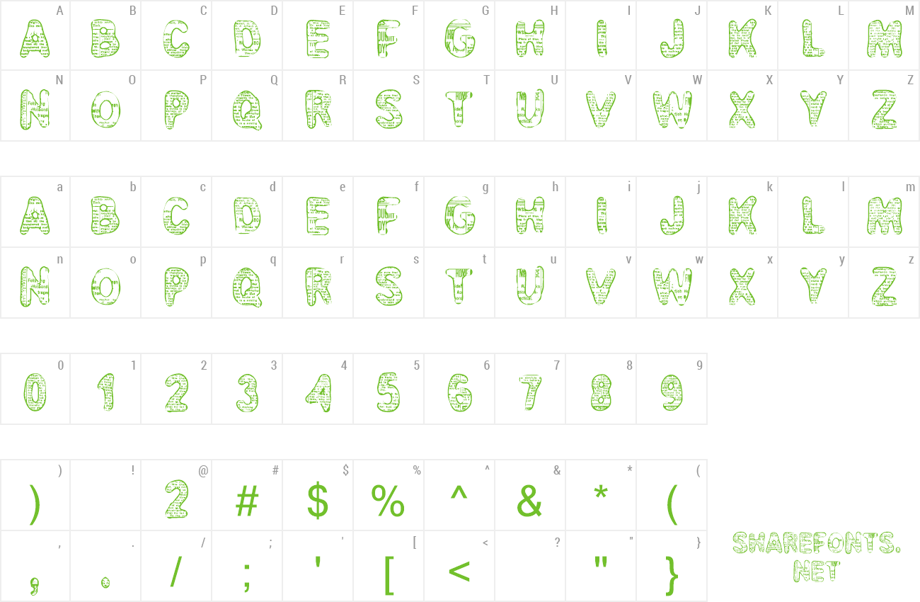 Font CF Bad News preview