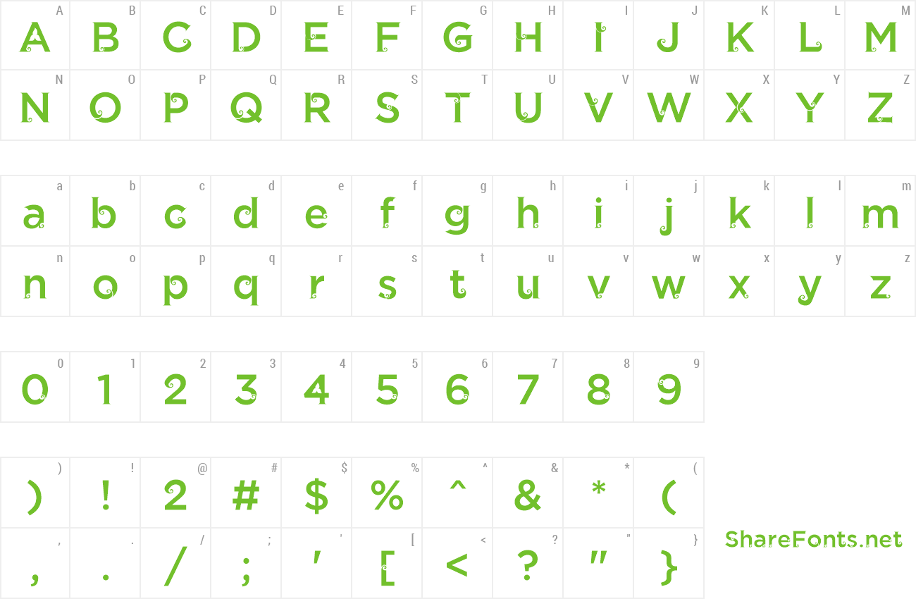 Font Jathilan preview