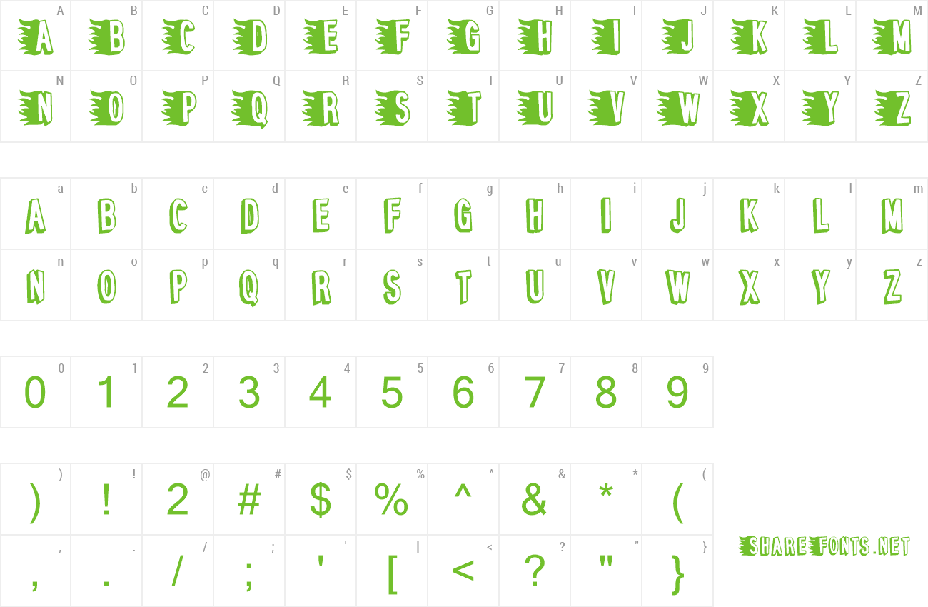 Font Pepperoni Pizza preview