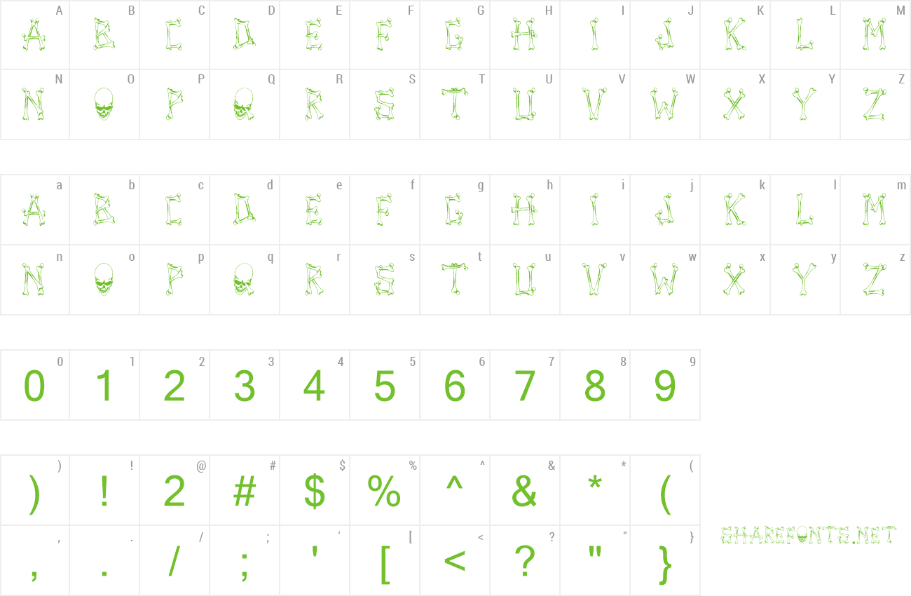 Font Tengkorak_COE preview