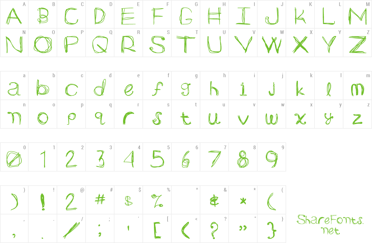 Font ARG219am preview