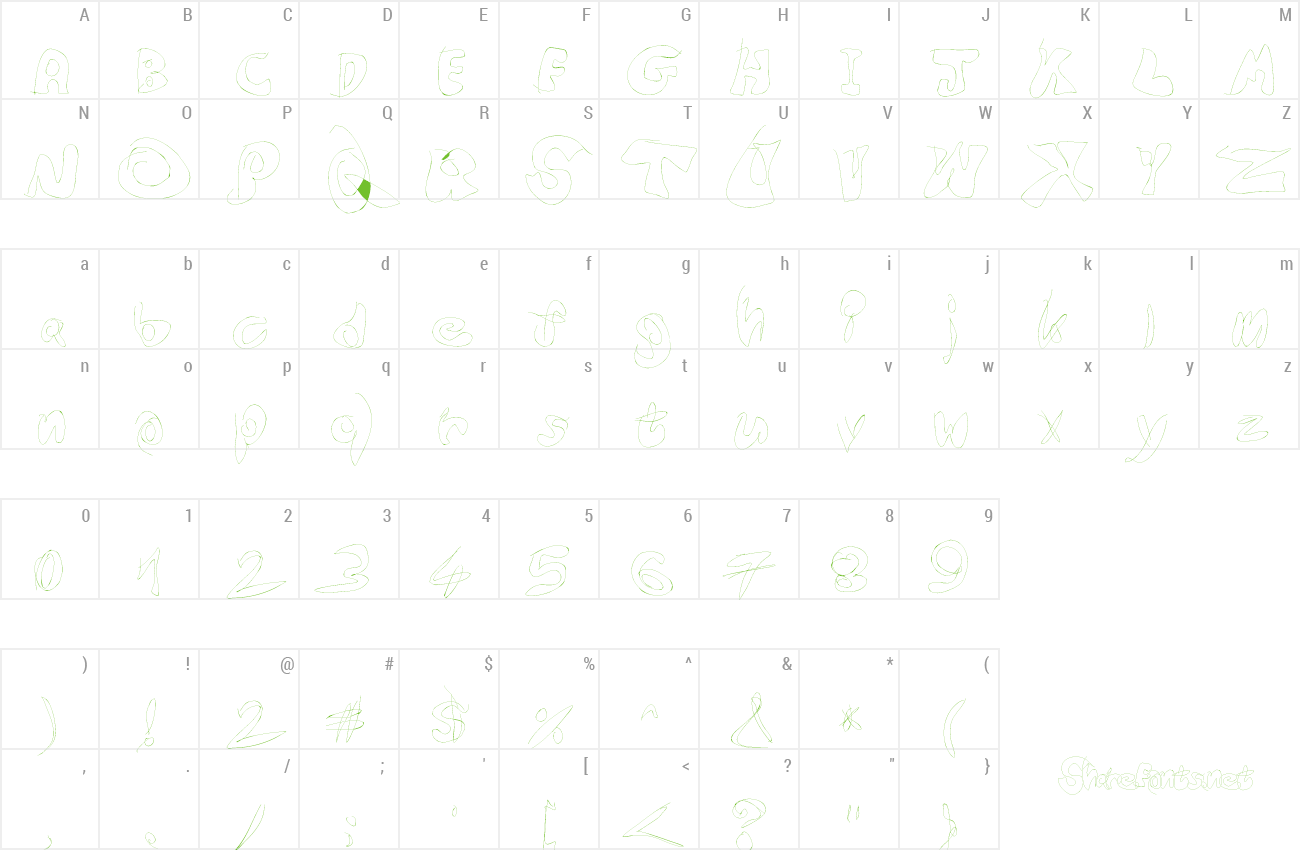 Font FasType preview