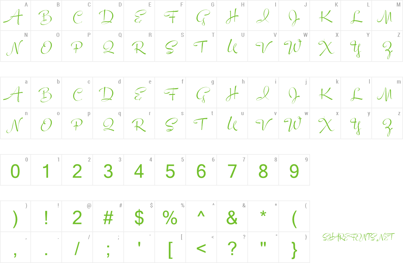 Font Individual Capitals preview