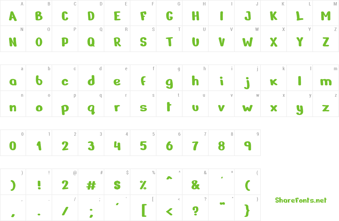 Font Nerko One preview