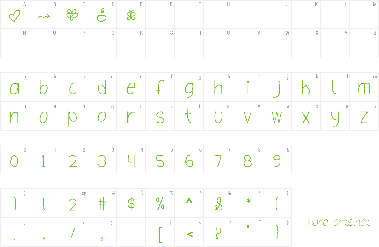 Font Oh_Hello_Dya preview