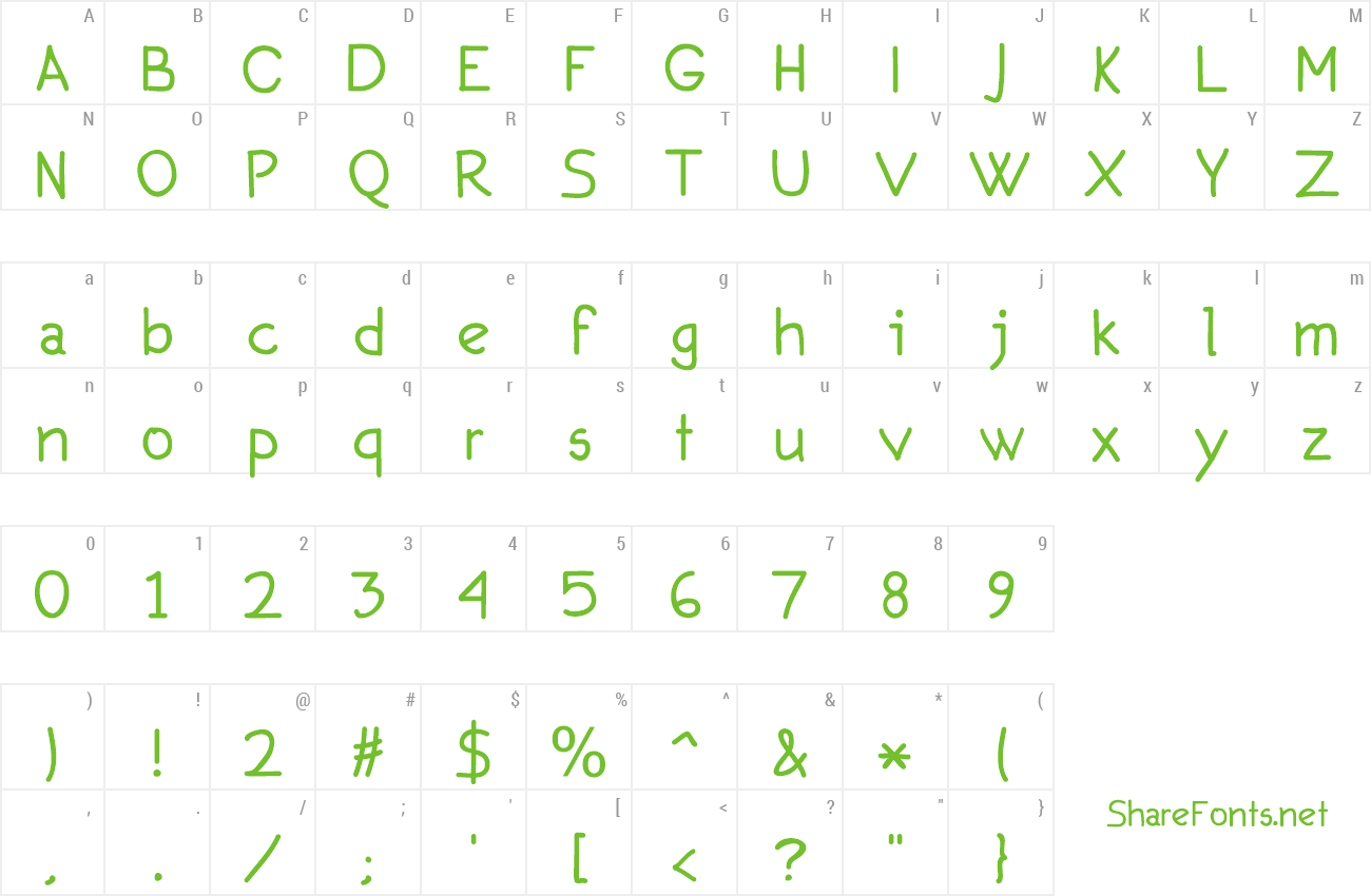 Font Secondo preview