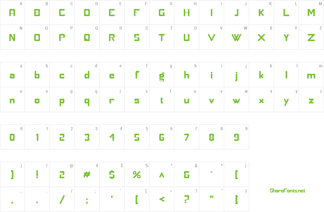 Font Dickson preview