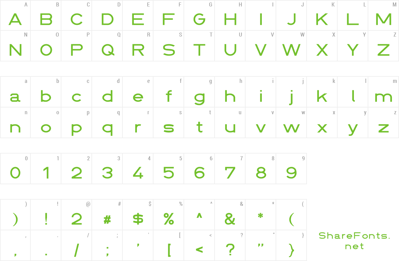 Font DIN 1451 fette Breitschrift 1936 preview