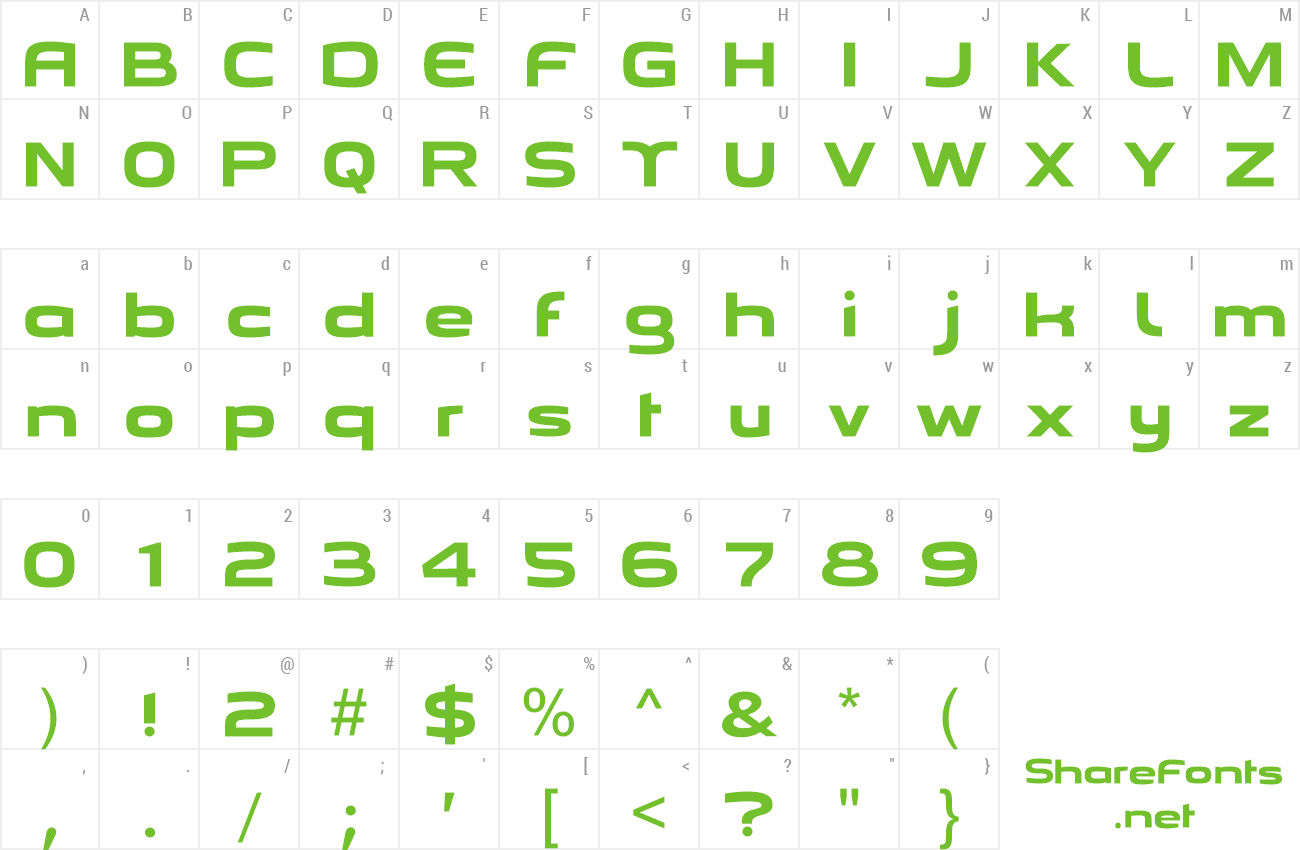 Font Emmanuelle preview