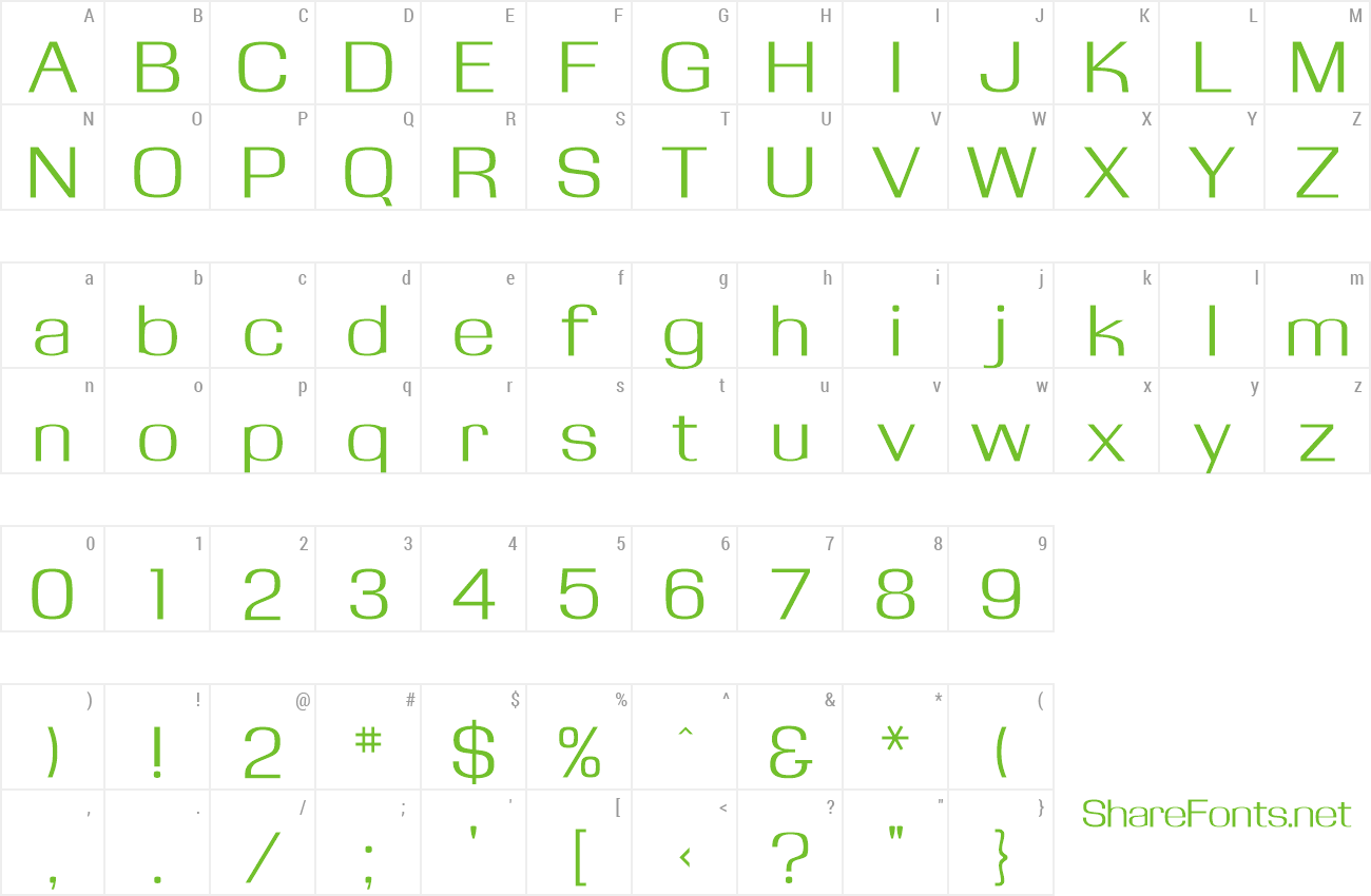 Font KasseUltraFLF preview