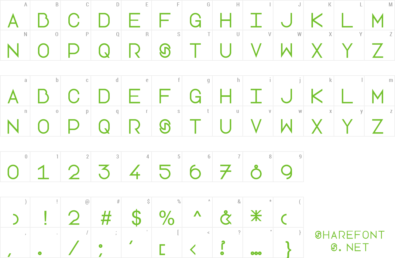 Font Lotte Paperfang preview