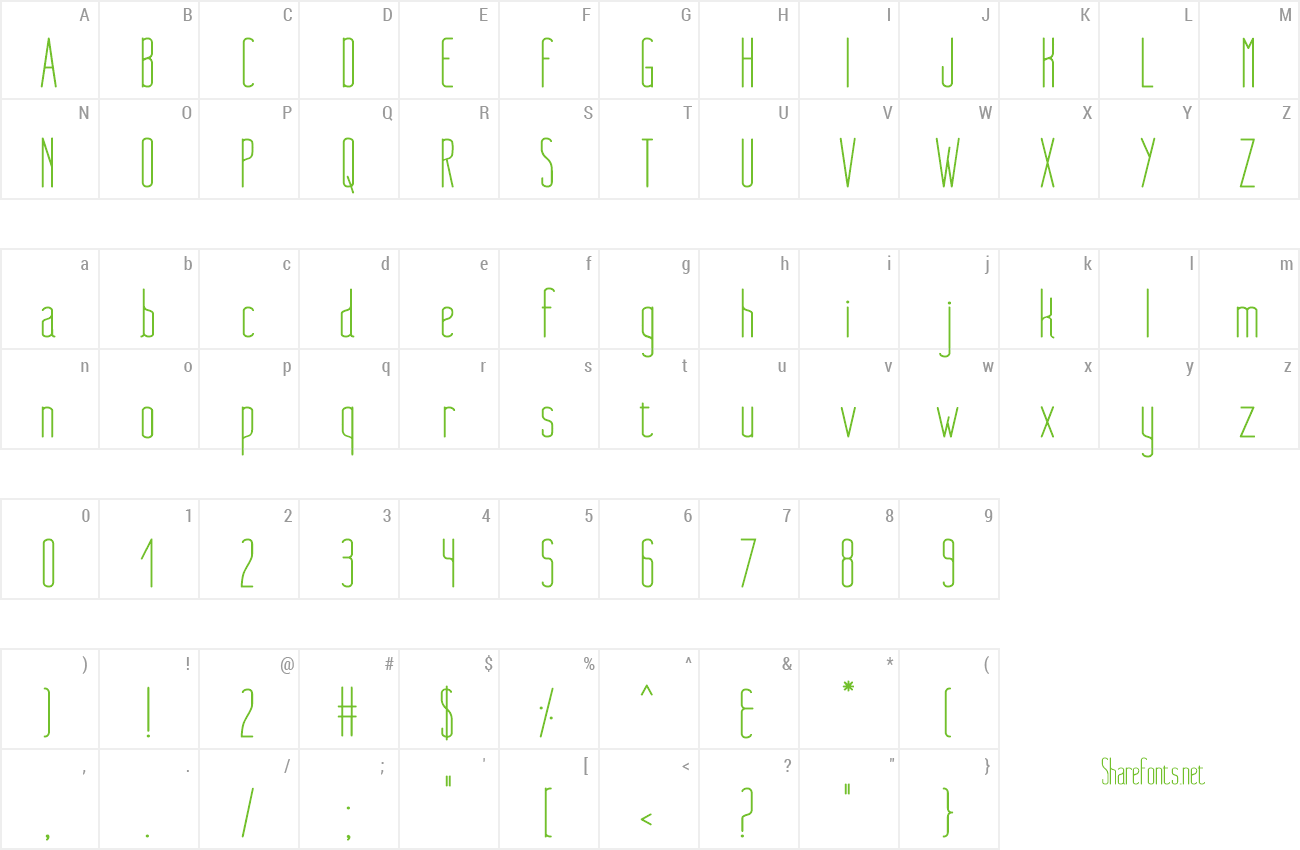 Font Nue Medium preview