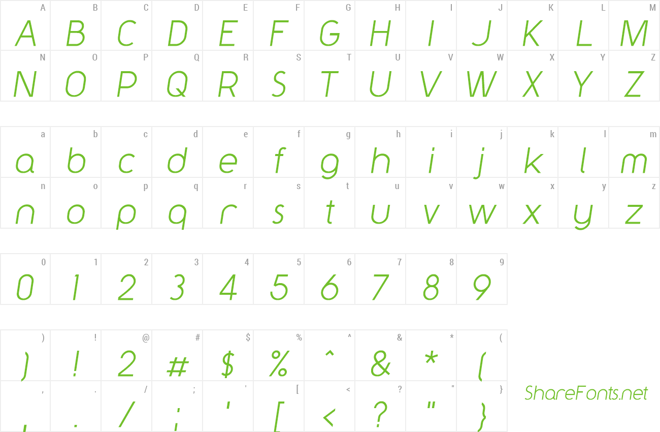 Font Y2K Neophyte preview