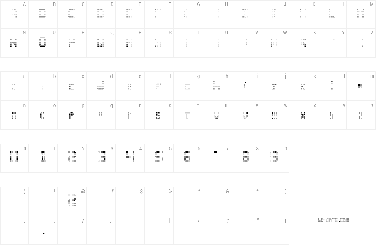 Led Bus Font | wfonts.com - download free