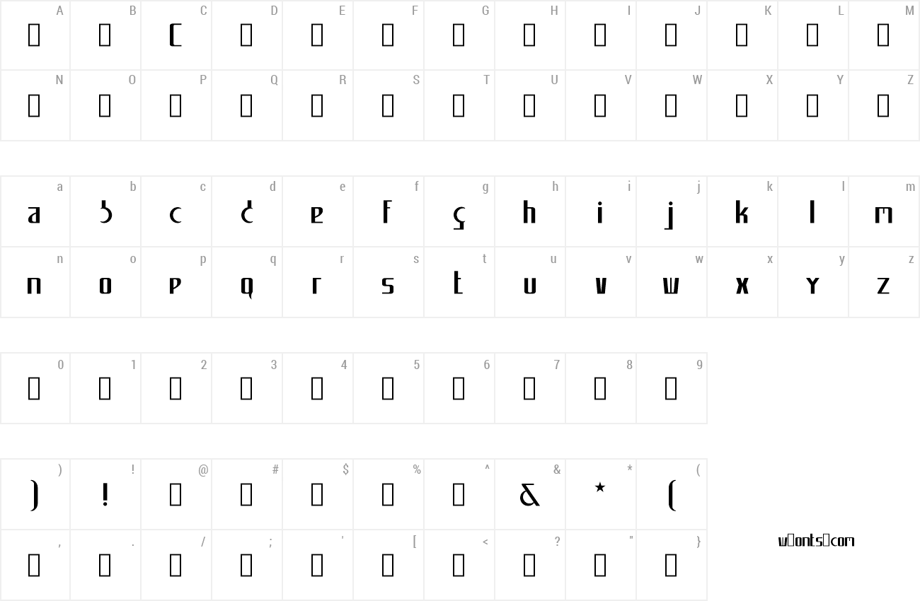 Download Free Font Sigil