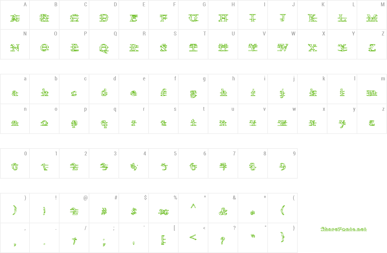 Font Are you awake Neo? preview