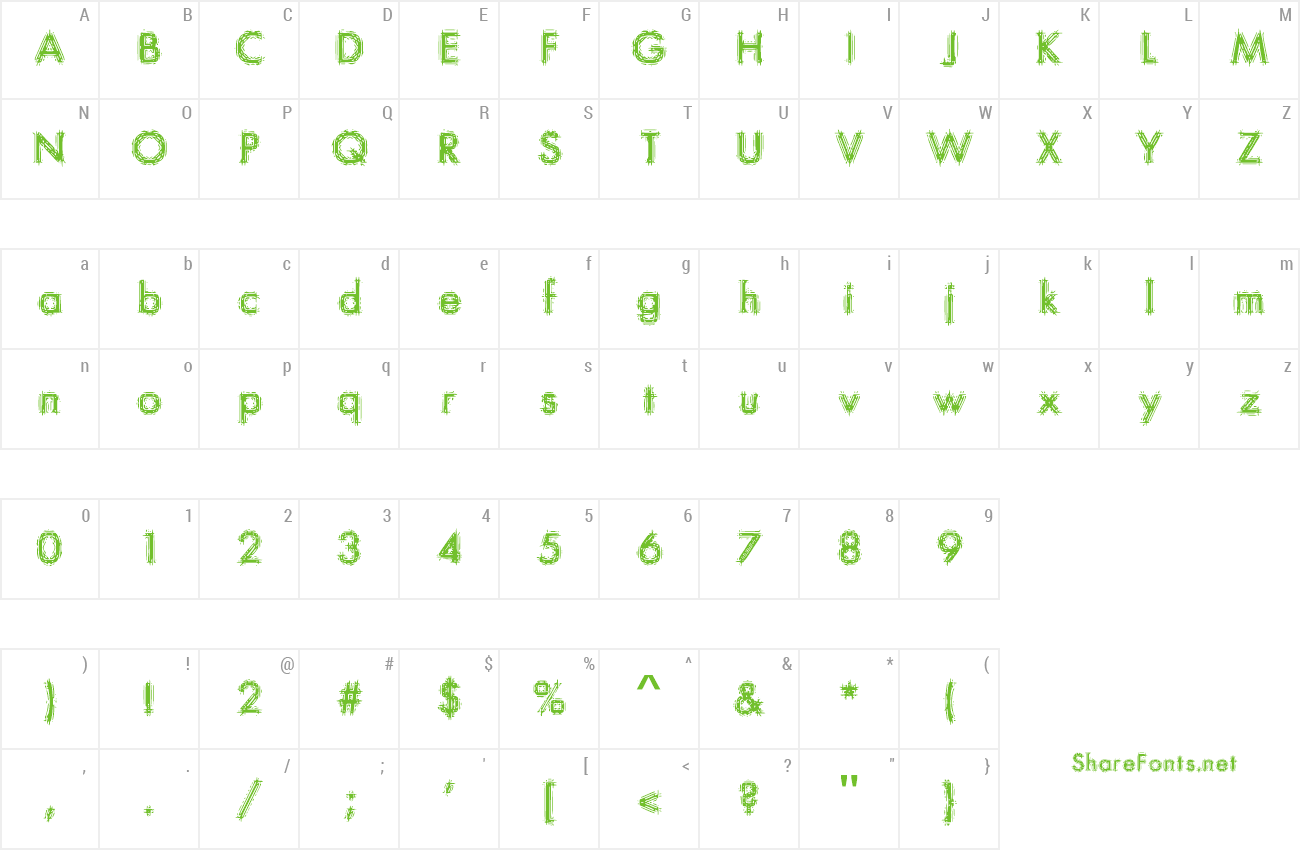 Font Pandemic preview