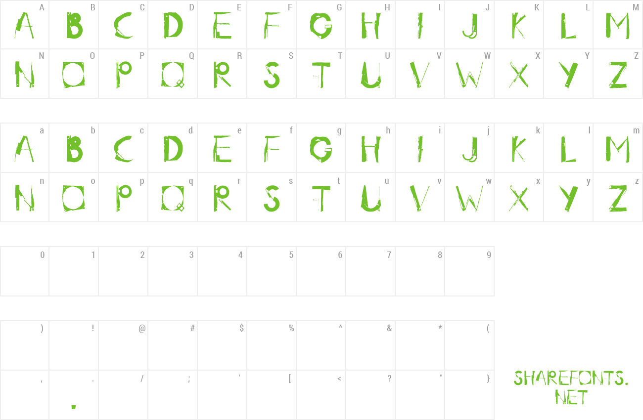 Font radar.one preview