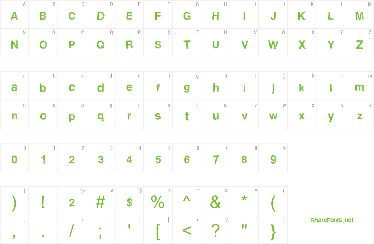 Font StripeDisco preview