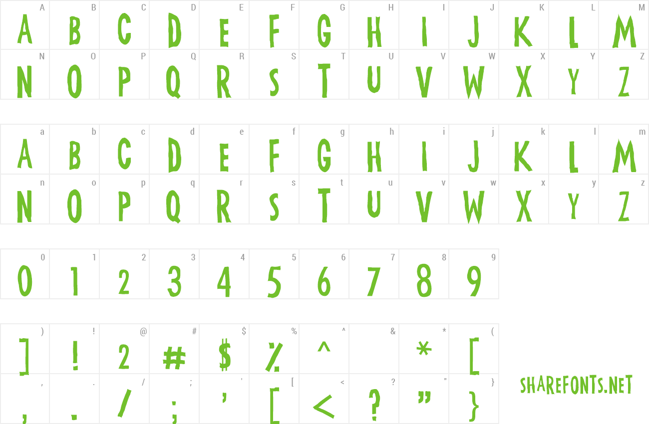 Font Visual Establishment preview