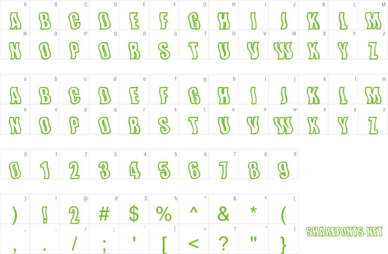 Font WishfulWaves preview