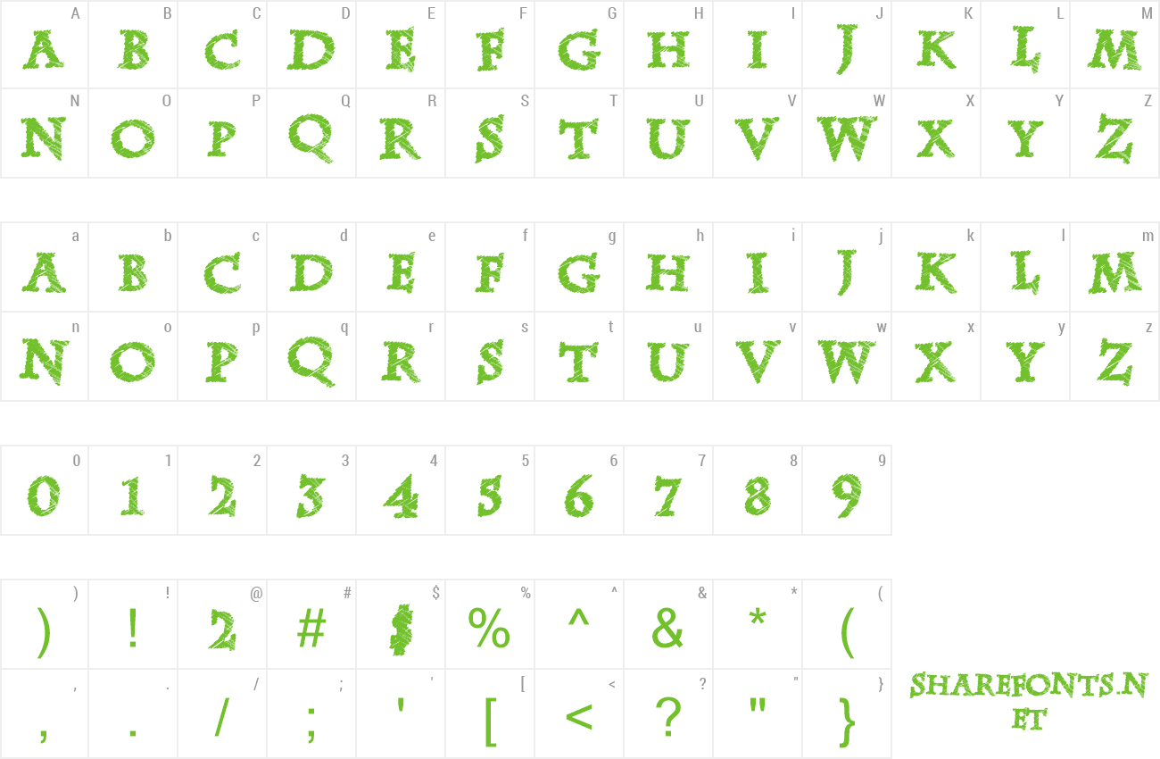 Font ZebraDisco preview