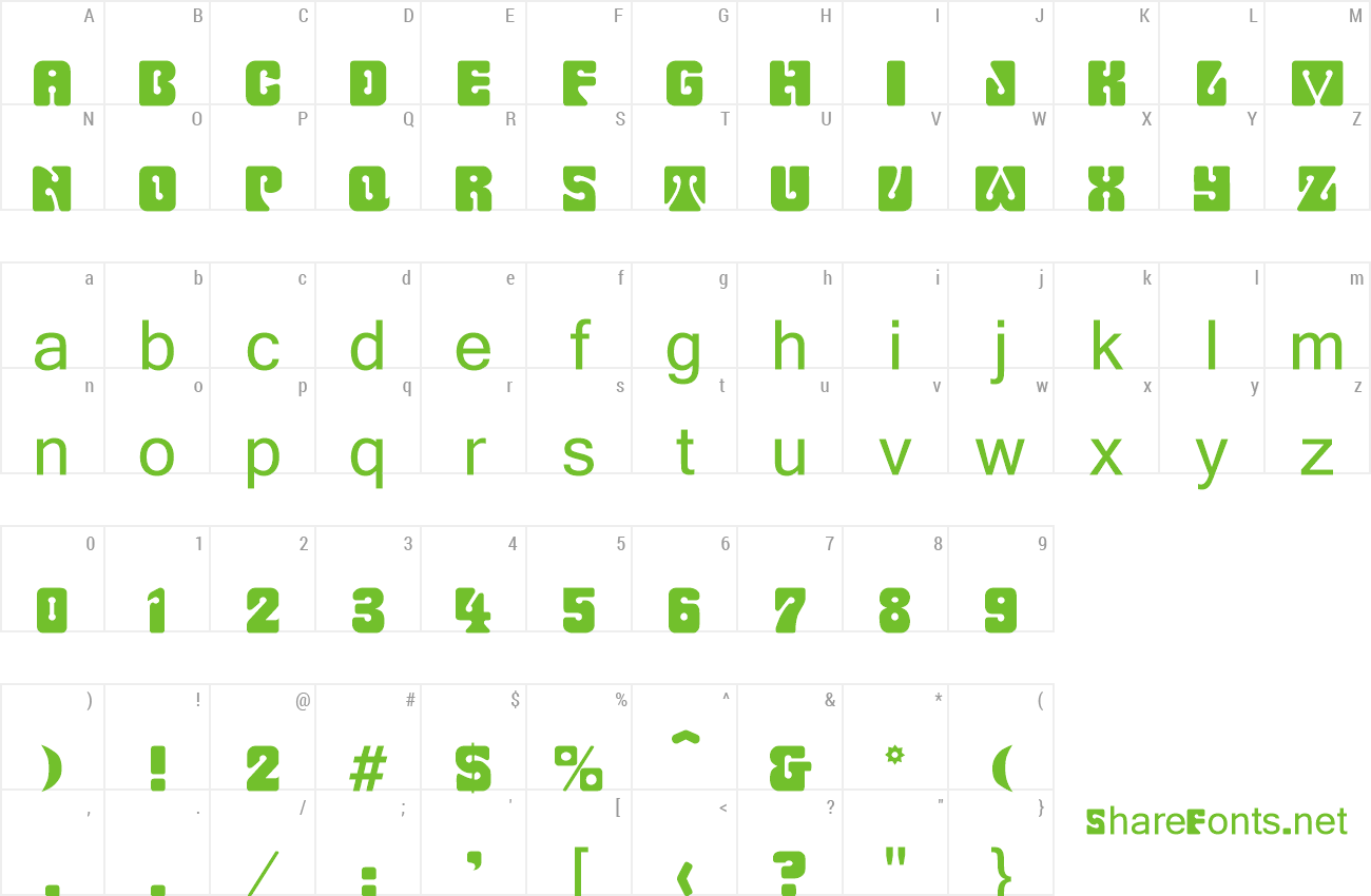 Font TYPESHOP preview