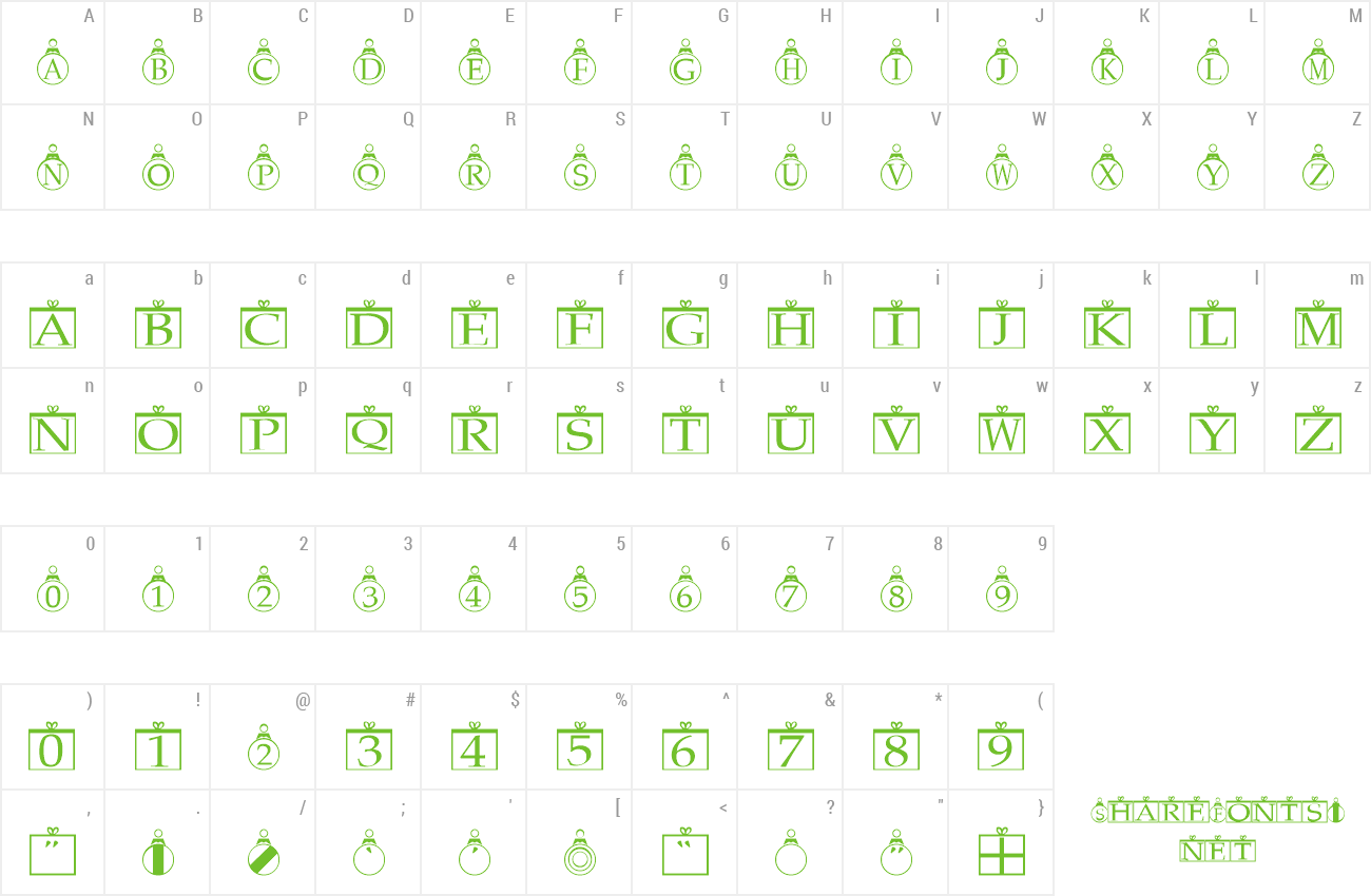 Font Billett preview