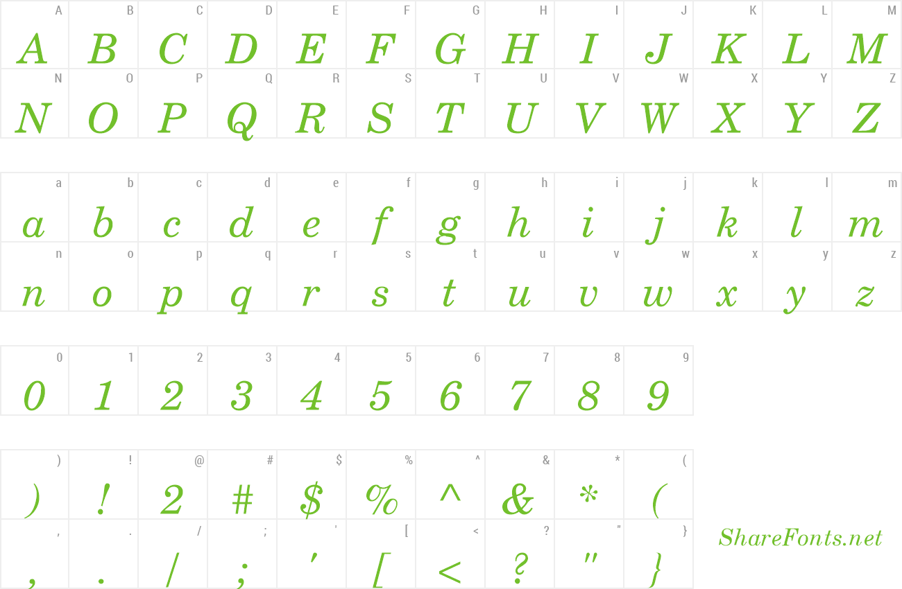 Font VNI-Centur preview