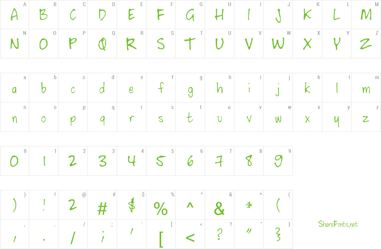 Font Watertank preview