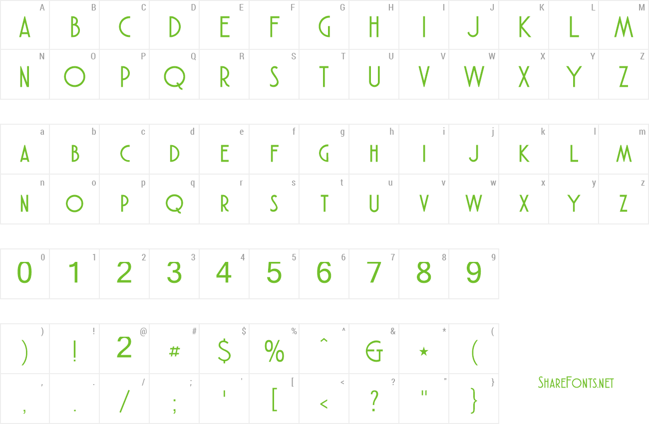 Font Atlantic Cruise preview