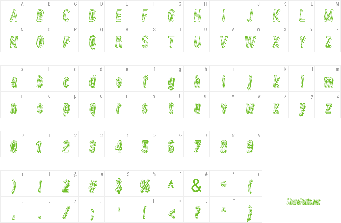 Font Lower Metal preview