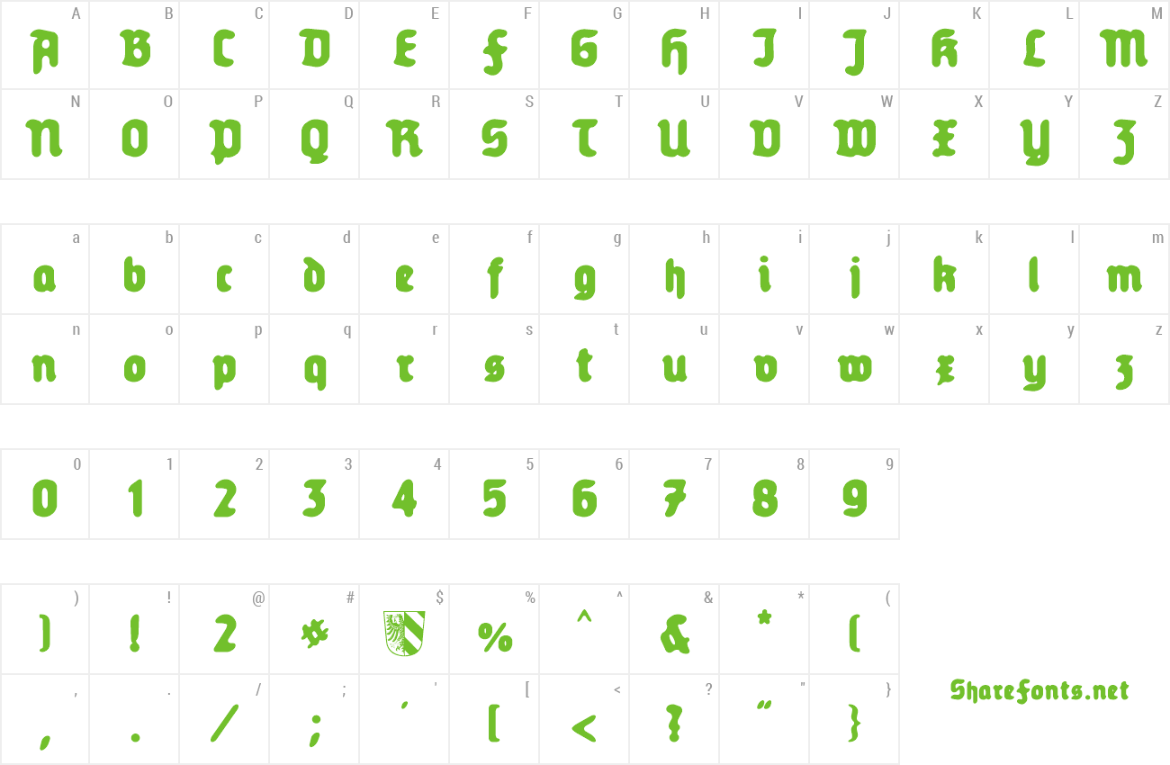 Font Old_Nuremberg preview