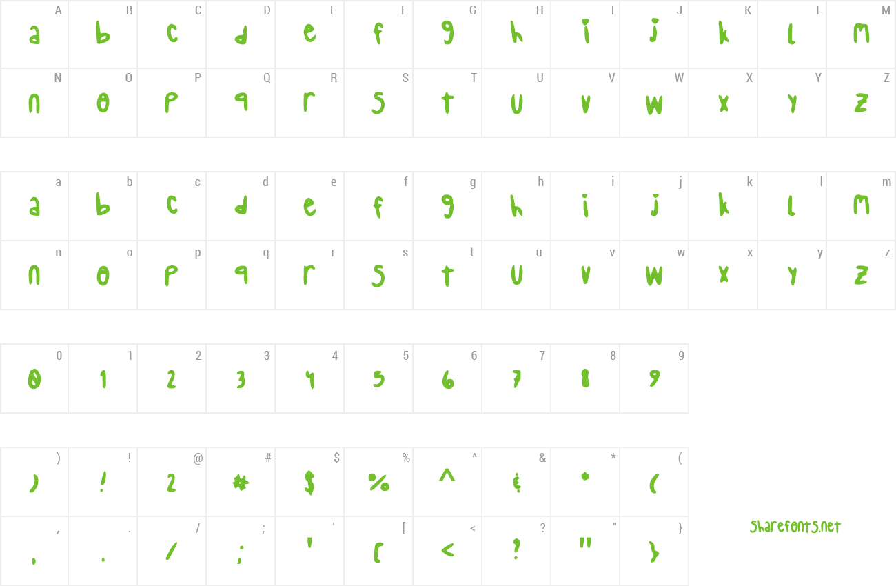 Font Skipping_Stones preview