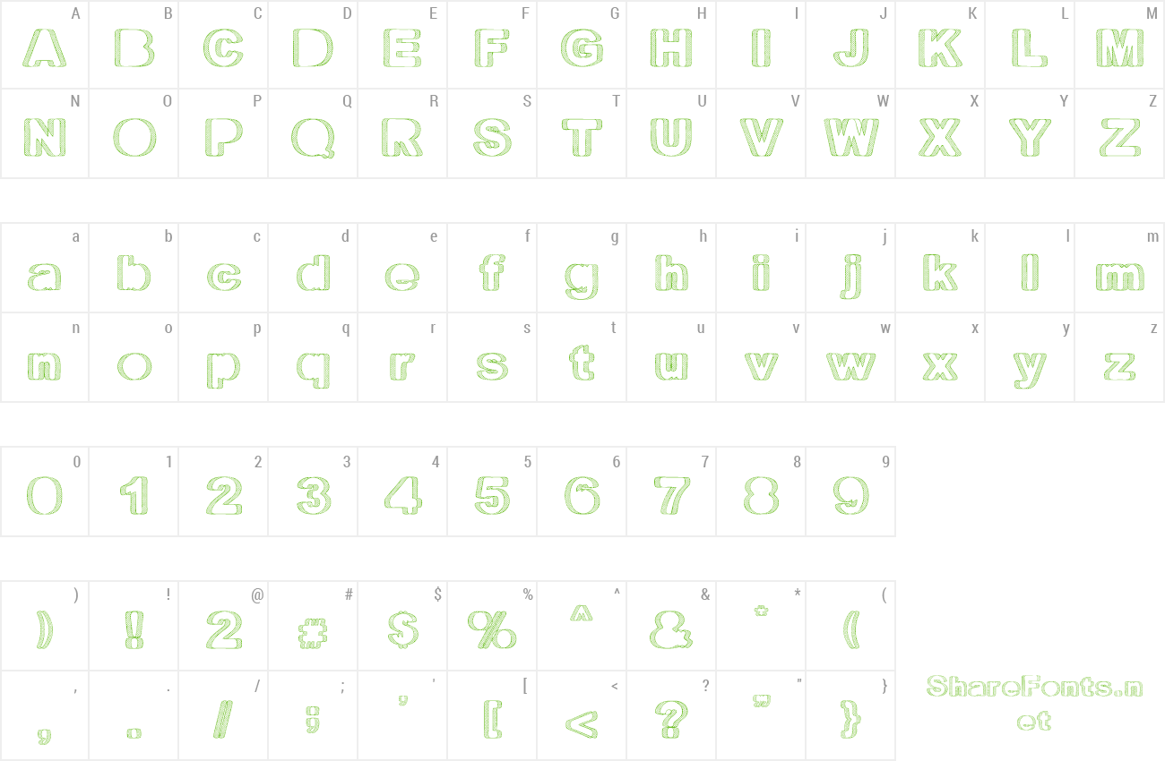 Font Territorio preview