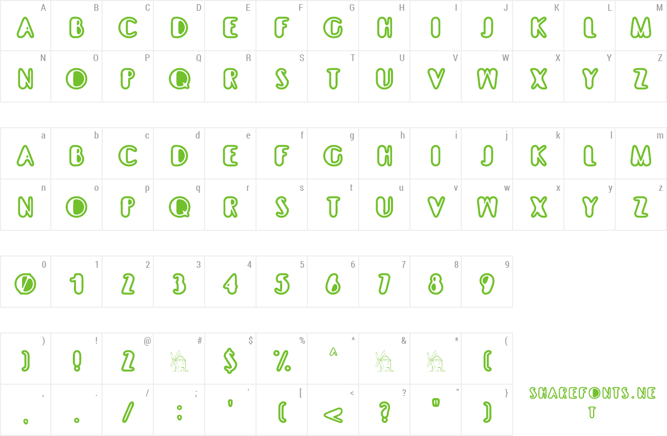 Font Torremolinos preview